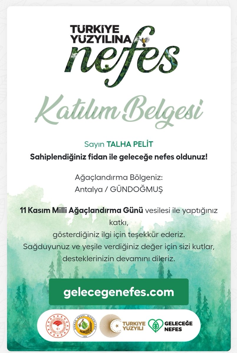SeherPelit07's tweet photo. Memleketim #Antalyam güzel ilçelerinde dikili fidanlarımız olacak inşallah 🌲🌲🌲🌲 #TürkiyeYüzyılınaNefes https://t.co/PP6kF0pajv