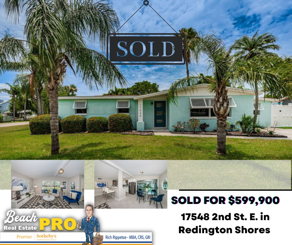 RRippetoe's tweet photo. JUST SOLD!
17548 2nd St. E. in Redington Shores (Listed and SOLD for $599,900)
https://t.co/4ZyDFLuWAY https://t.co/3ocHBjdKbz