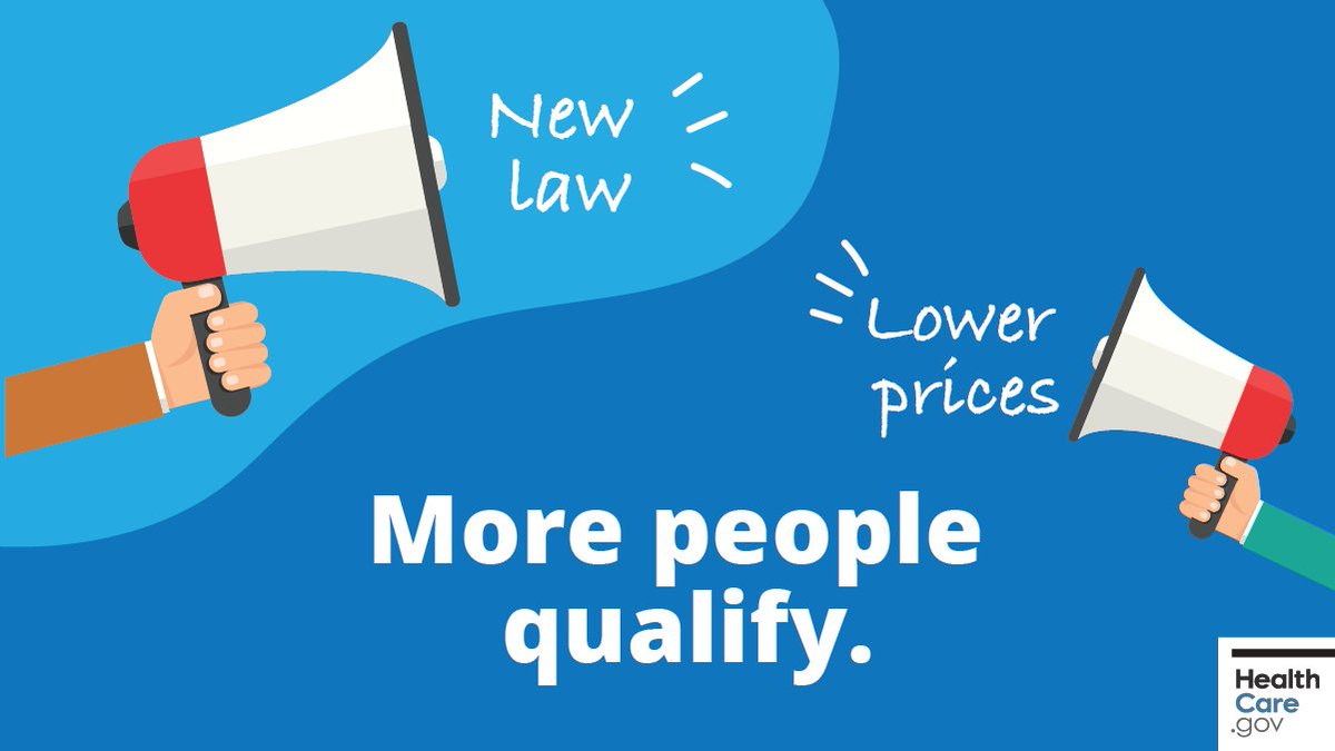 HealthCareGov's tweet image. Good news! The #InflationReductionAct extends the financial help that lowered Marketplace premiums last year. 4 out of 5 people can continue to find a Marketplace plan for $10 or less. Discover the various plans available &amp;amp; #GetCovered! healthcare.gov/get-coverage
#MarketplaceOE