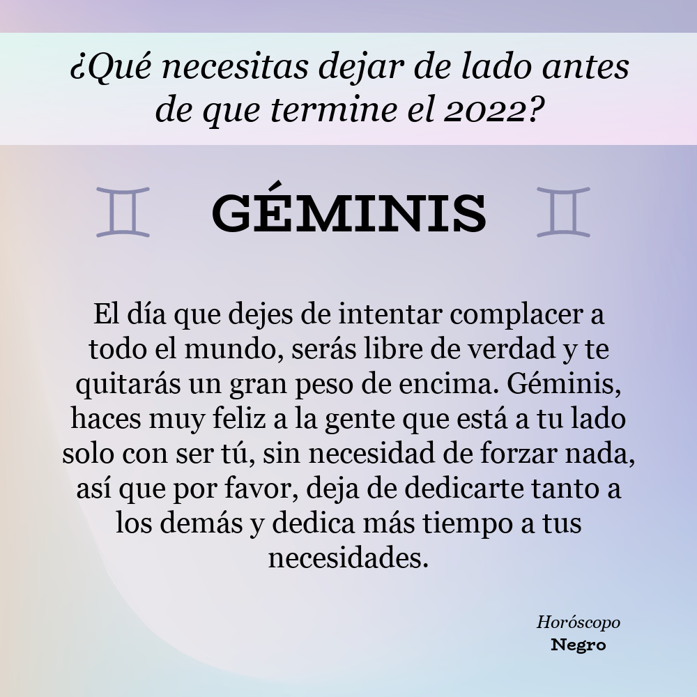 geminis_hn's tweet photo. ¿Qué necesitas dejar de lado antes de que termine el 2022? ✨🔮✨ #geminis #horoscoponegro https://t.co/197cvgP2FV