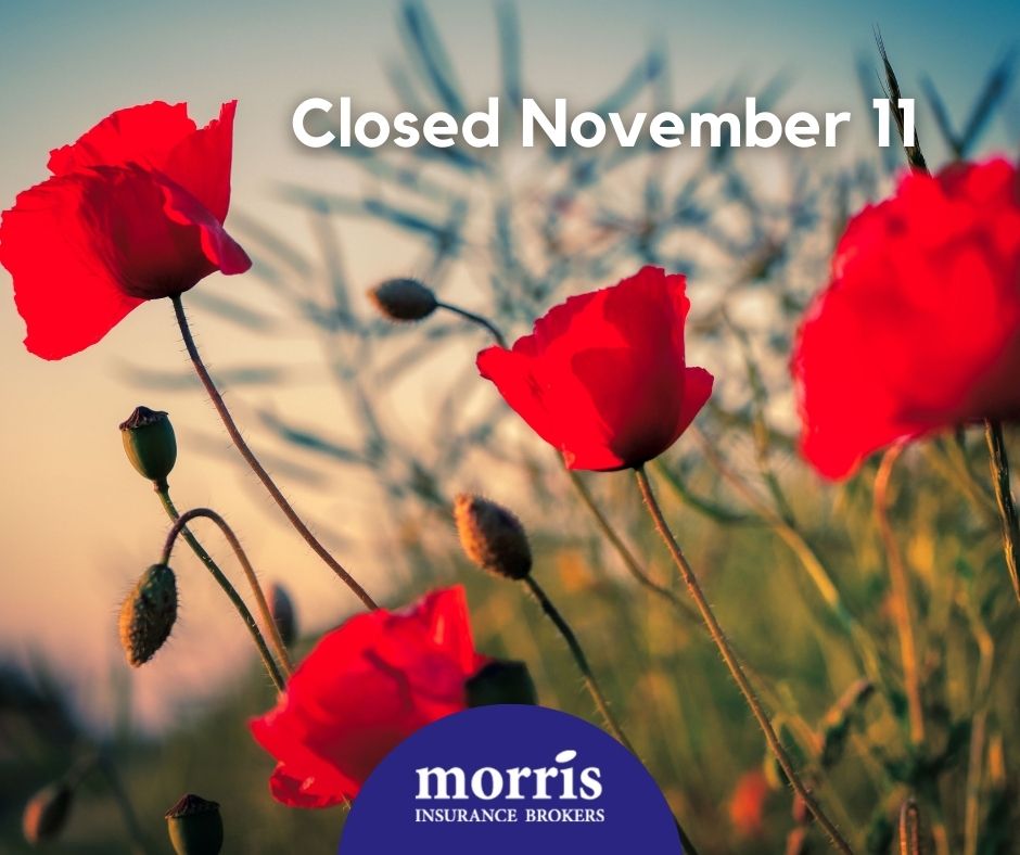 MorrisBrokers's tweet photo. Please note, our offices will be closed tomorrow for Remembrance Day. 

Lest we forget. https://t.co/4fWu39tQ0U