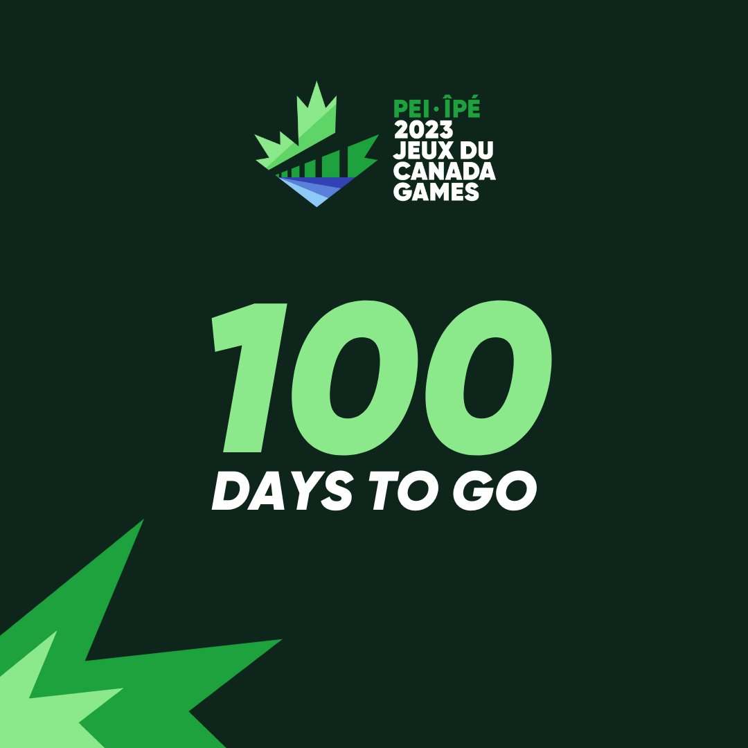 goteamsask's tweet photo. Only 100 more days to go until the Opening Ceremony of the @2023CanadaGames in Prince Edward Island, but who's counting 😉🎉😍

#100DaysToGo #2023CanadaGames #CanadaWinterGames https://t.co/W5dgsObish