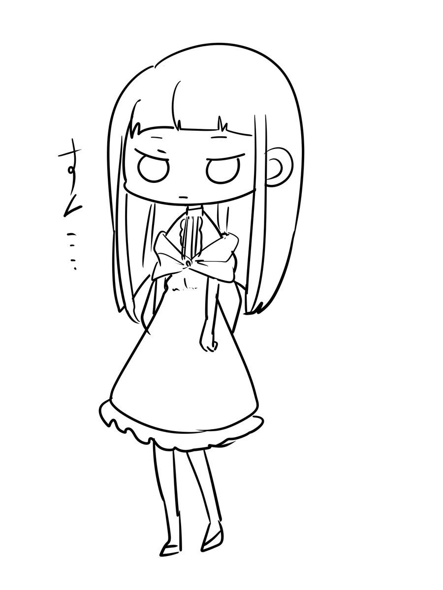 「解像度の低いユヅルちゃんを描くの癖になってんだ#深夜の絵描き卓#illustra」|のりぬこ🍜🐈依頼受付中のイラスト