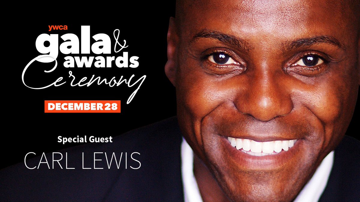 We’re excited to have @CarlLewis as a special guest and supporter of our mission as part of our YWCA Gala &amp; Awards Ceremony Dec. 28. Thank you for being apart our community and helping YWCA Southeast Wisconsin to amplify our impact! #onemission #ywcasews #ywcaimpacts