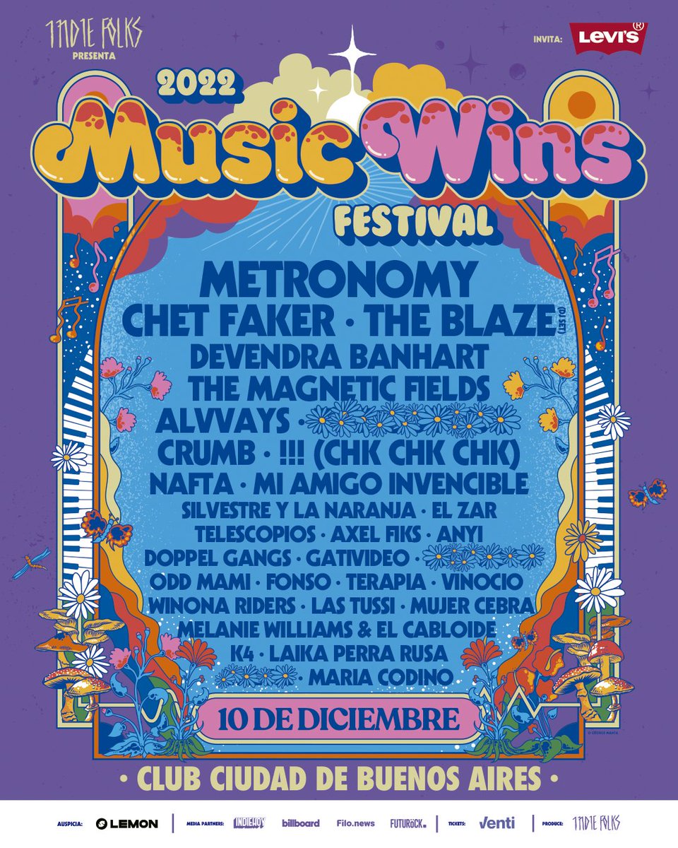 PESTAÑASTE Y NOS FUIMO A TOCAR AL <a href="/MusicWinsFest/">Music Wins Festival</a> x <a href="/indiefolks/">Indie Folks</a> 😵😵😵😵