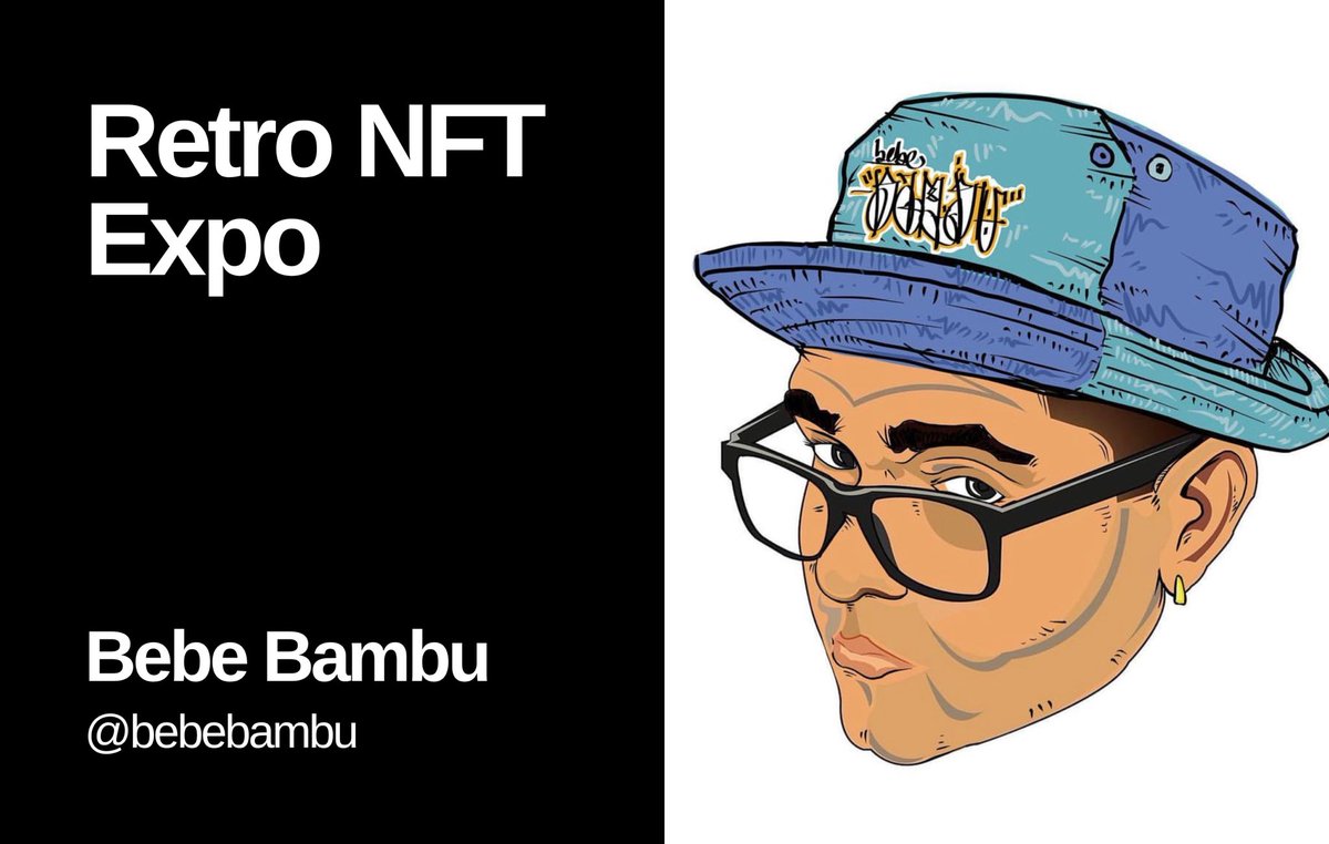 NFTARTPR's tweet image. Retro NFT Expo @larespuestapr | 11.17.22

MEET THE ARTISTS:

@Paperheadarmy @bebebambu @sadblupr

Sponsors: @nftartpr @larespuestapr @NFTARTFDN @noiseacademypr @DollarZingUS @CampoCrypto @_ztvz_ 

RSVP on @eventbrite through the link in bio