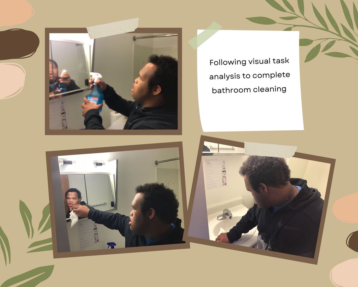 Visual aids are a great resource to increase independence! #LINC #visualaids