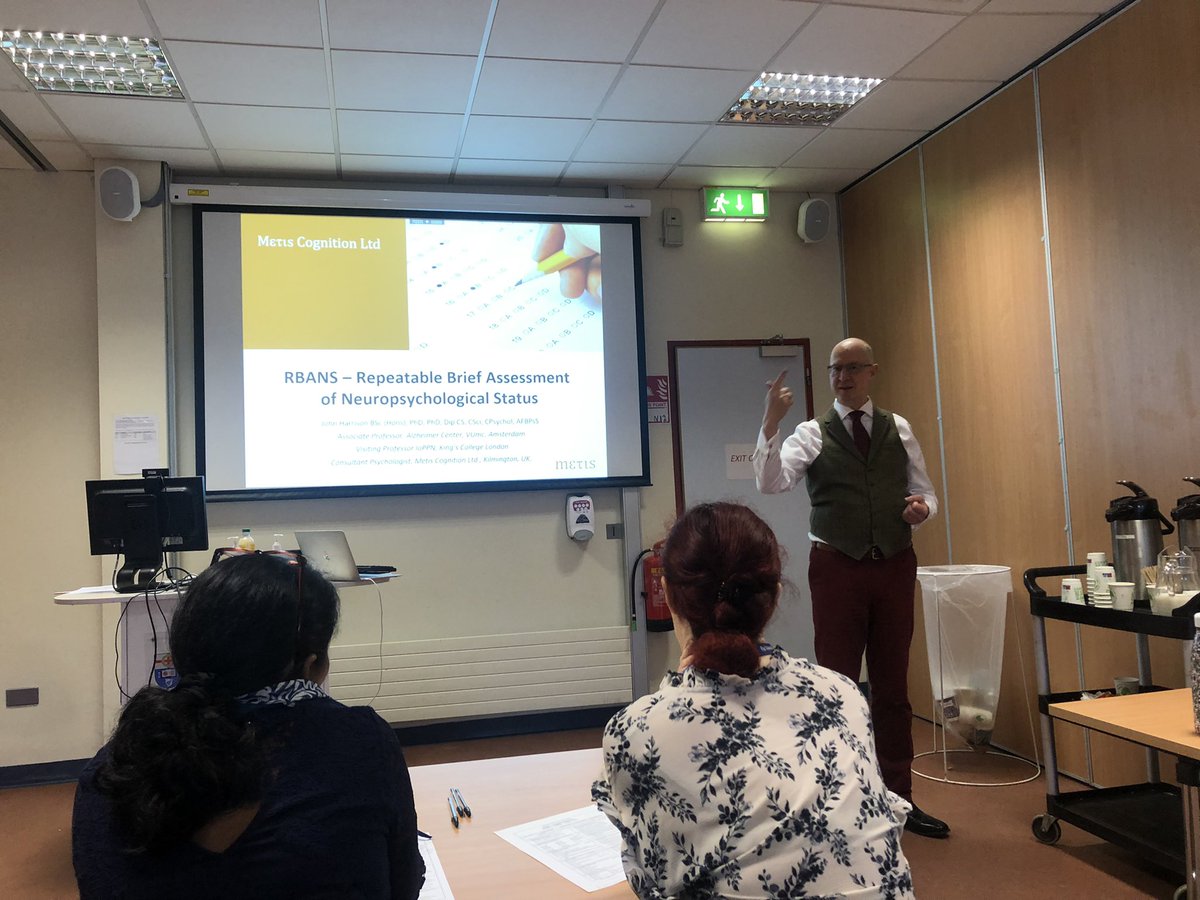 DementiaTrials's tweet photo. Huge thanks to @johncpc for very interesting cognitive assessment training in @wearetuhf @laragibney @SPKennelly @sense_cog @IracemaLeroi @Ann_MichelleM https://t.co/IkYv6sHAlj