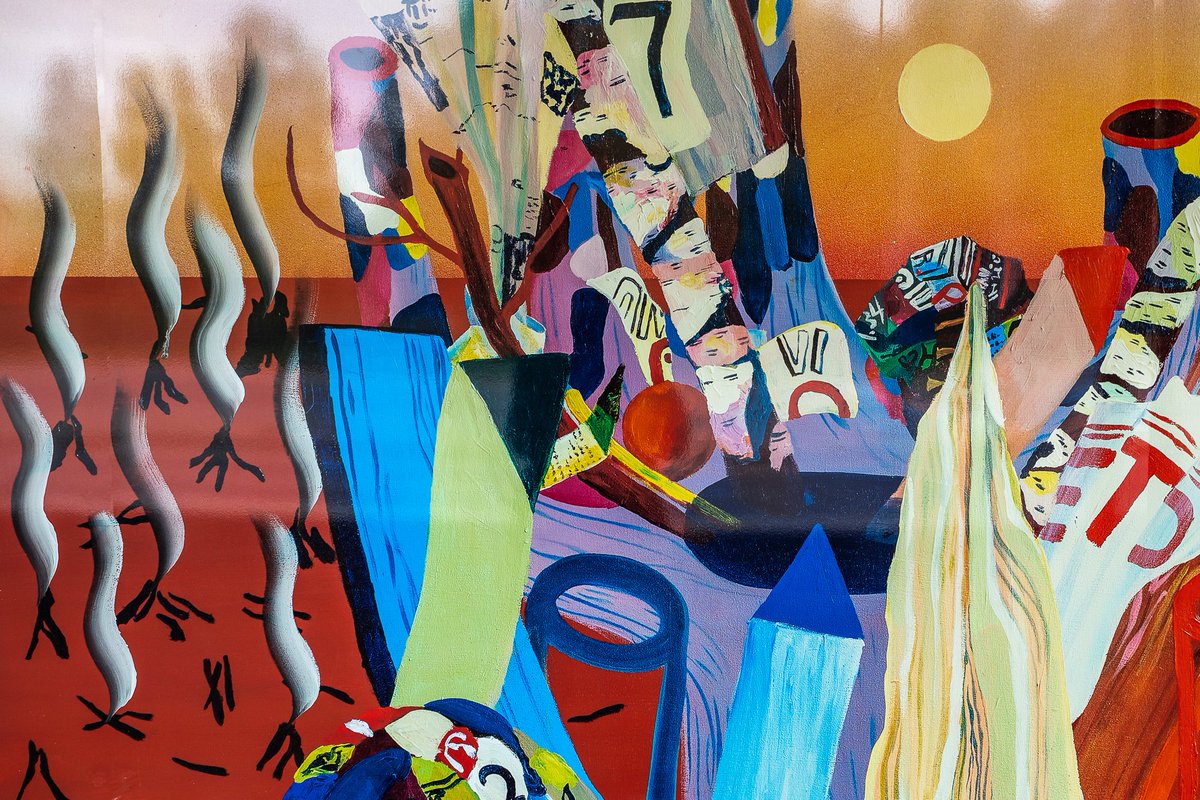 STEPSPublicArt's tweet image. “Right the Future” is a #ThePATCHProject Hoarding Exhibit with @YorkUniversity and STEPS featuring dynamic artwork by eight artists. Learn more through the new project page: bit.ly/3WRNCUj