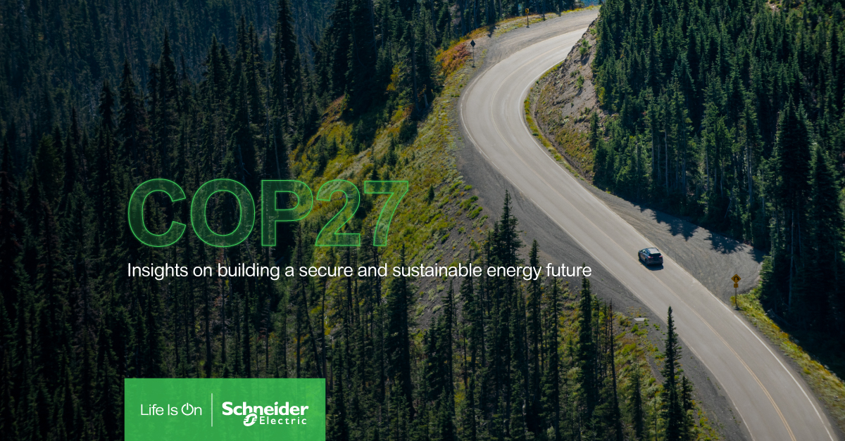 #COP27: Insights on building a secure and sustainable energy future. Read our latest research, articles, and reports on the action required to tackle climate change and speed up a fair transition to net zero. 

spr.ly/6014MxVDK

#ImpactCompany

@SchneiderEME