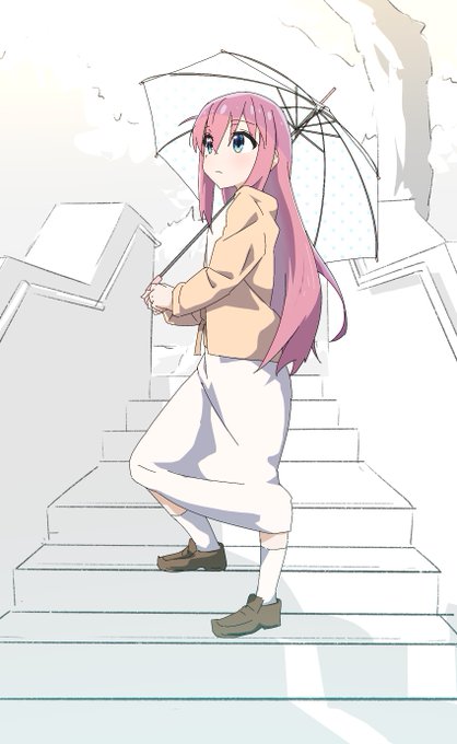 「あ、晴れた」
 #ぼっち・ざ・ろっく 