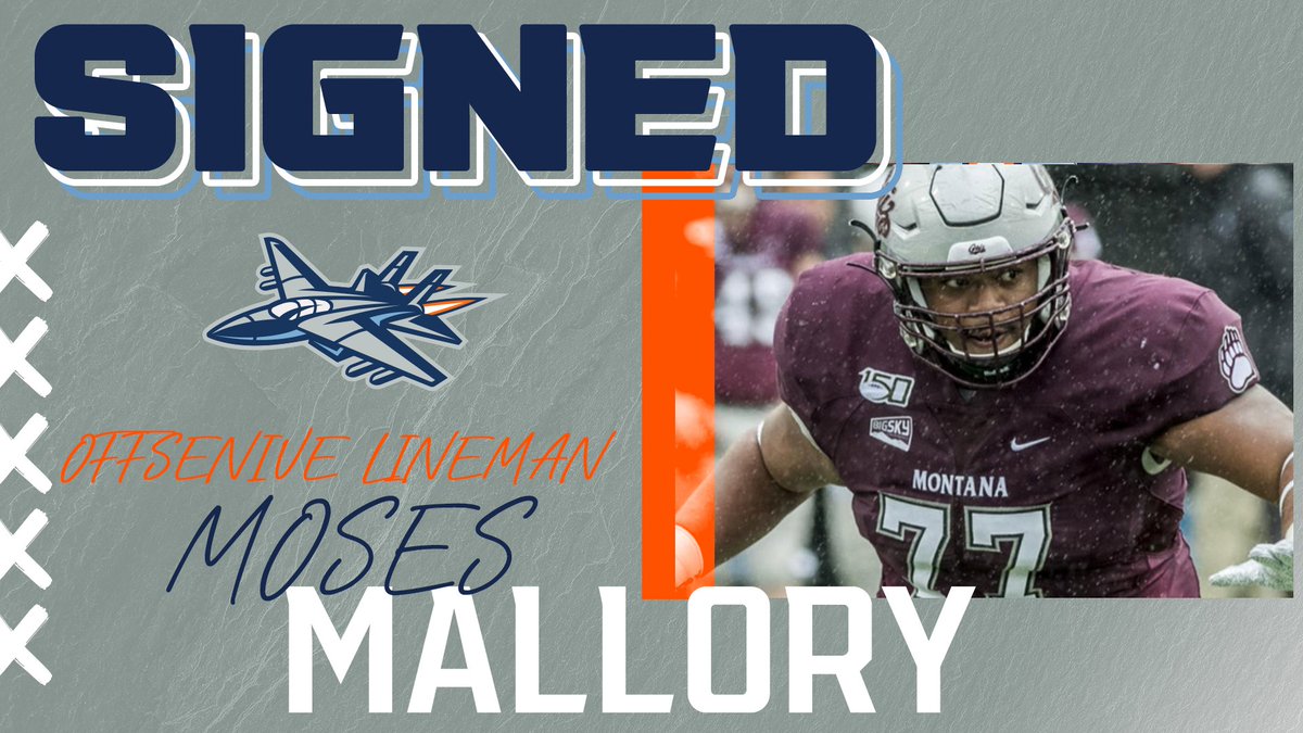 FriscoFighters's tweet photo. O-LINE ADDITION 👊

The Fighters have signed offensive lineman Moses Mallory to the 2023 roster. 

Full release ⤵️
https://t.co/J9RjAYa9Px https://t.co/B6mOpP1VUR