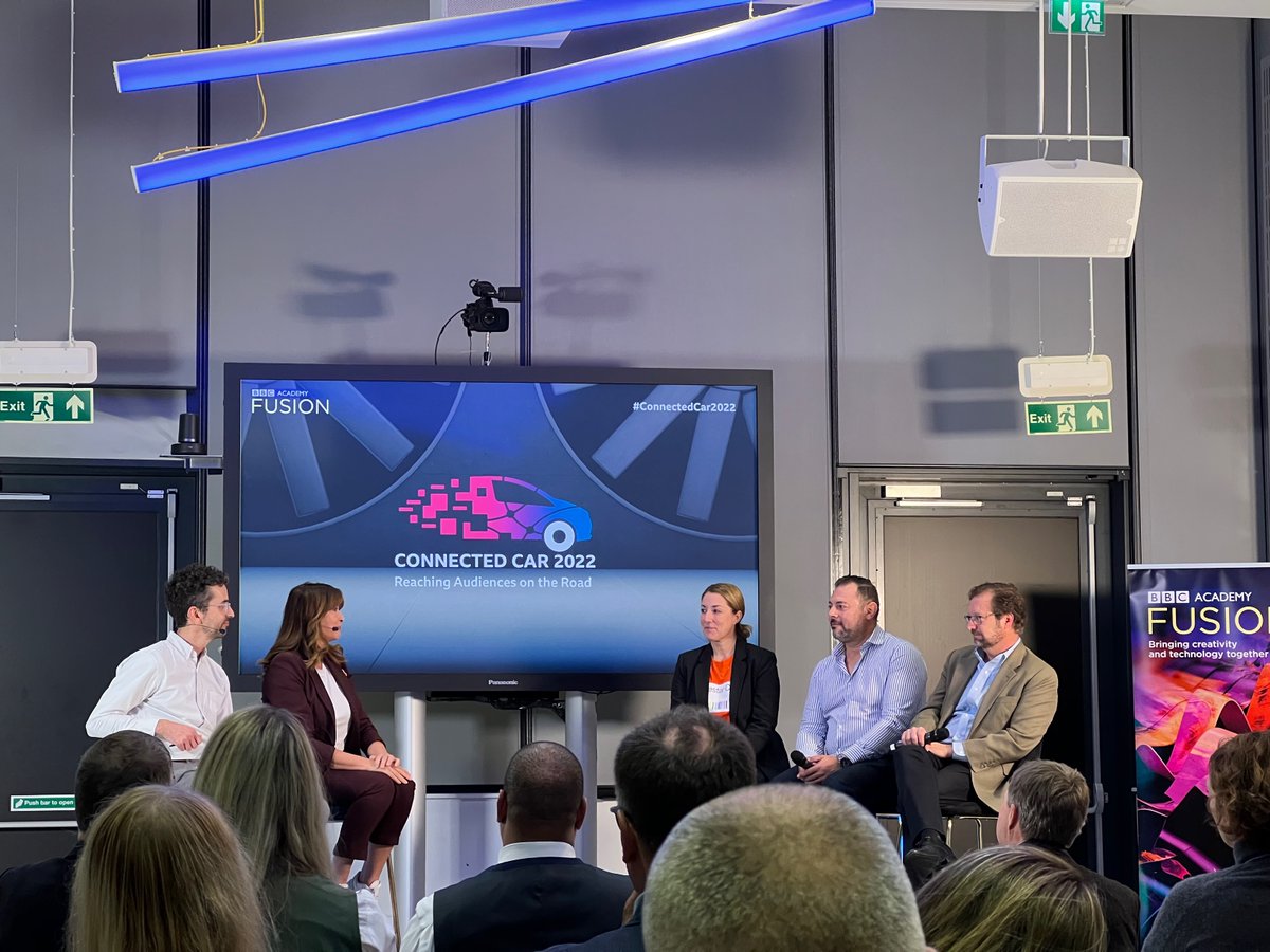 Yesterday, our Head of Partnerships, Paulo Ferreira, was present at the #ConnectedCar2022 event as a speaker, talking all about our work in app distribution in the connected car.

You'll be able to rewatch his session online soon. Thank you <a href="/BBCAcademy/">BBC Academy Live</a> for the invitation!
