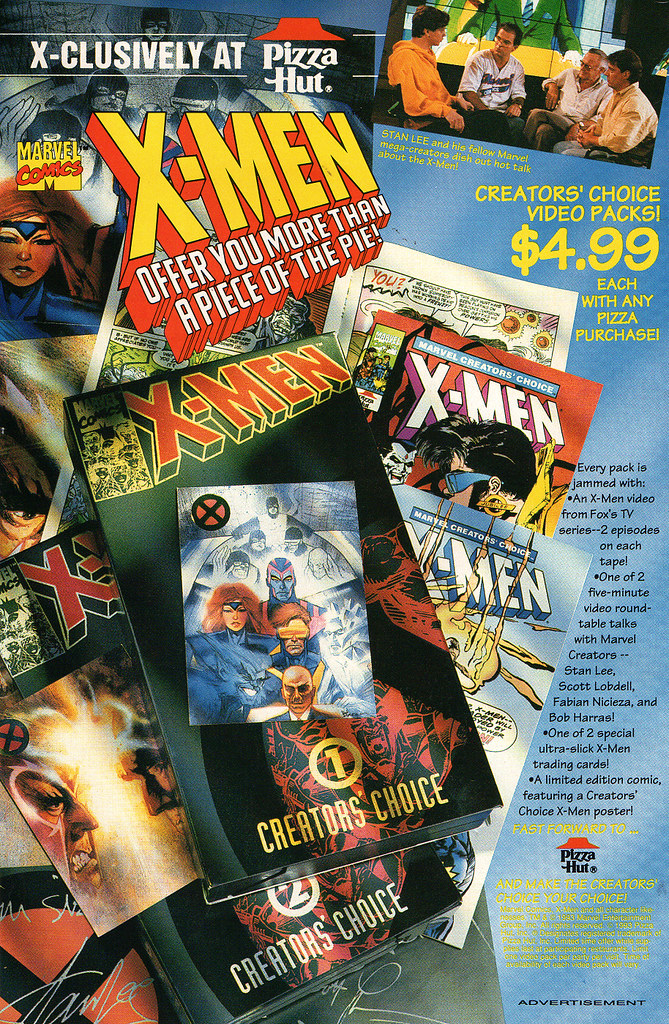 I think the one thing we can all agree on at this trying time is that when the new X-Men '97 comes out on @Disney that @pizzahut is obligated to re-release the personal pan pizza offer with a comic, cup, and the first 2 episodes on VHS (though I will accept DVD as well).