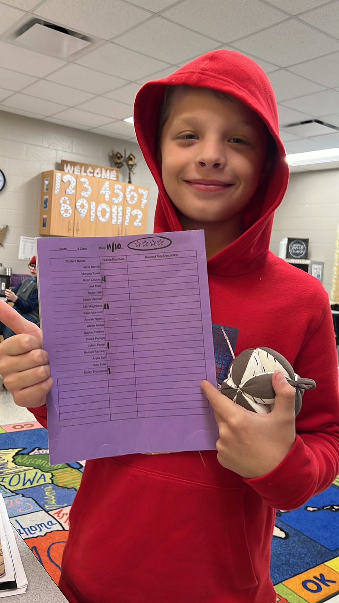 taughtbysmith's tweet photo. Roman says “It’s easy to earn a 4 in Media when you are respectful, responsible and a leader!” #CREmediabingo https://t.co/8YQrt6vHsO