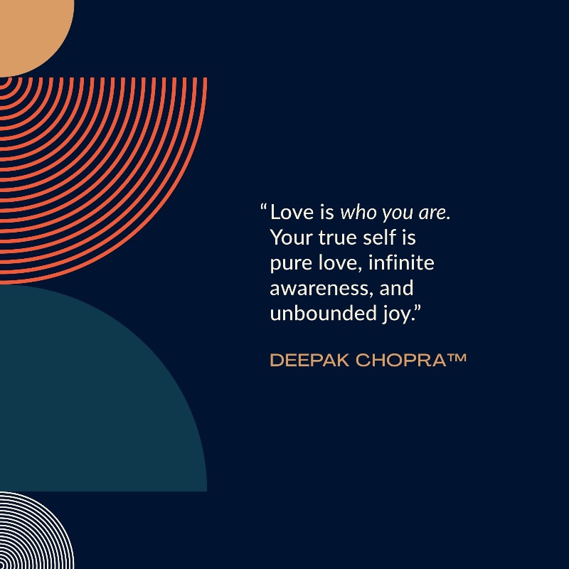 🙏🏾 You may find more daily inspiration on @ChopraGlobal.