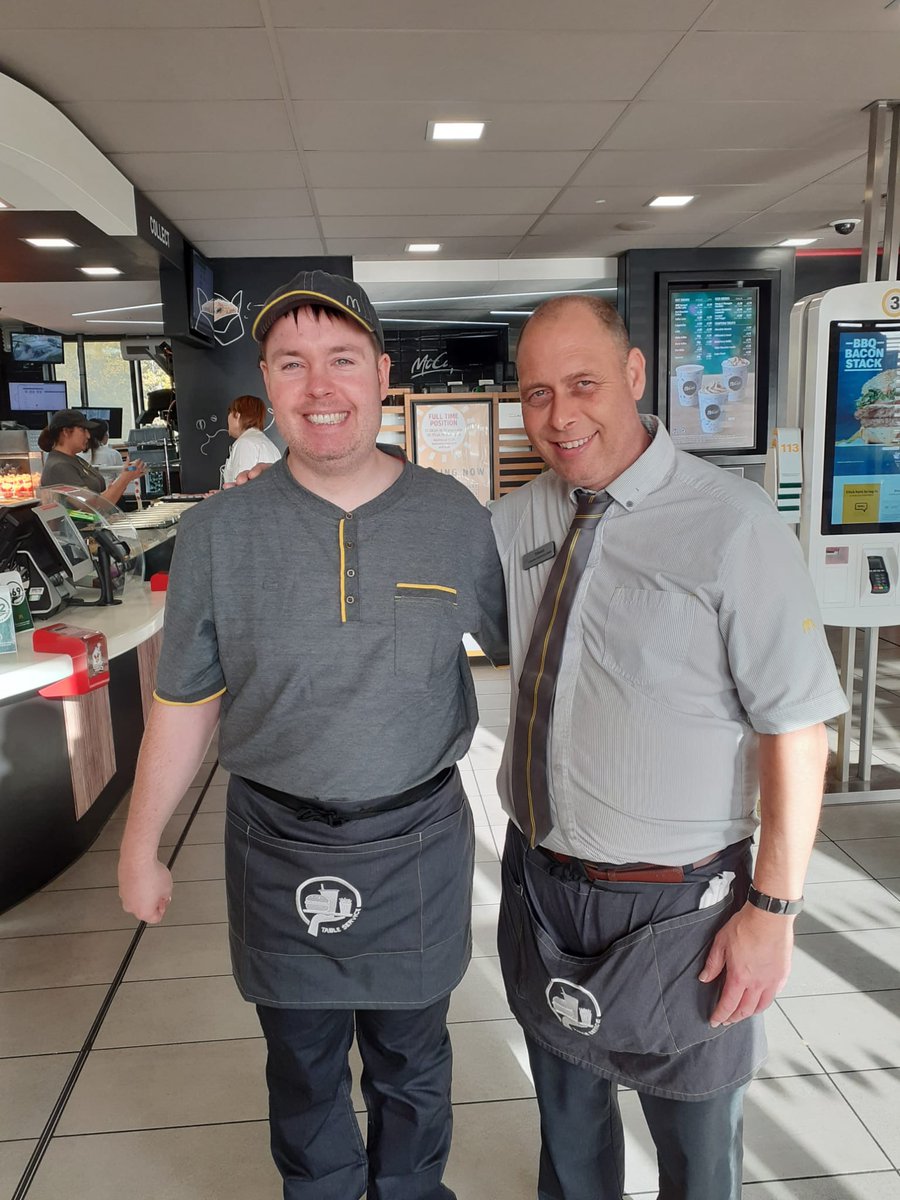We are so thrilled to see this - well done to Chris and everyone involved in this special moment ♥
"Chris started his dream job today, and smashed it! All that know Chris know he’s not the most confident guy going but he has certainly overcome this and is looking forward to...