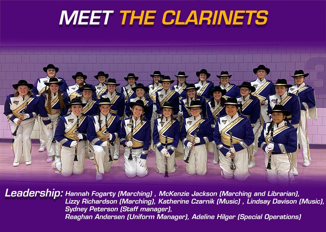 UNI_PMB's tweet photo. For this section spot light we have the #CLARINETS! #everloyal #FOOTOAC #PSC https://t.co/ejdOkFWjND