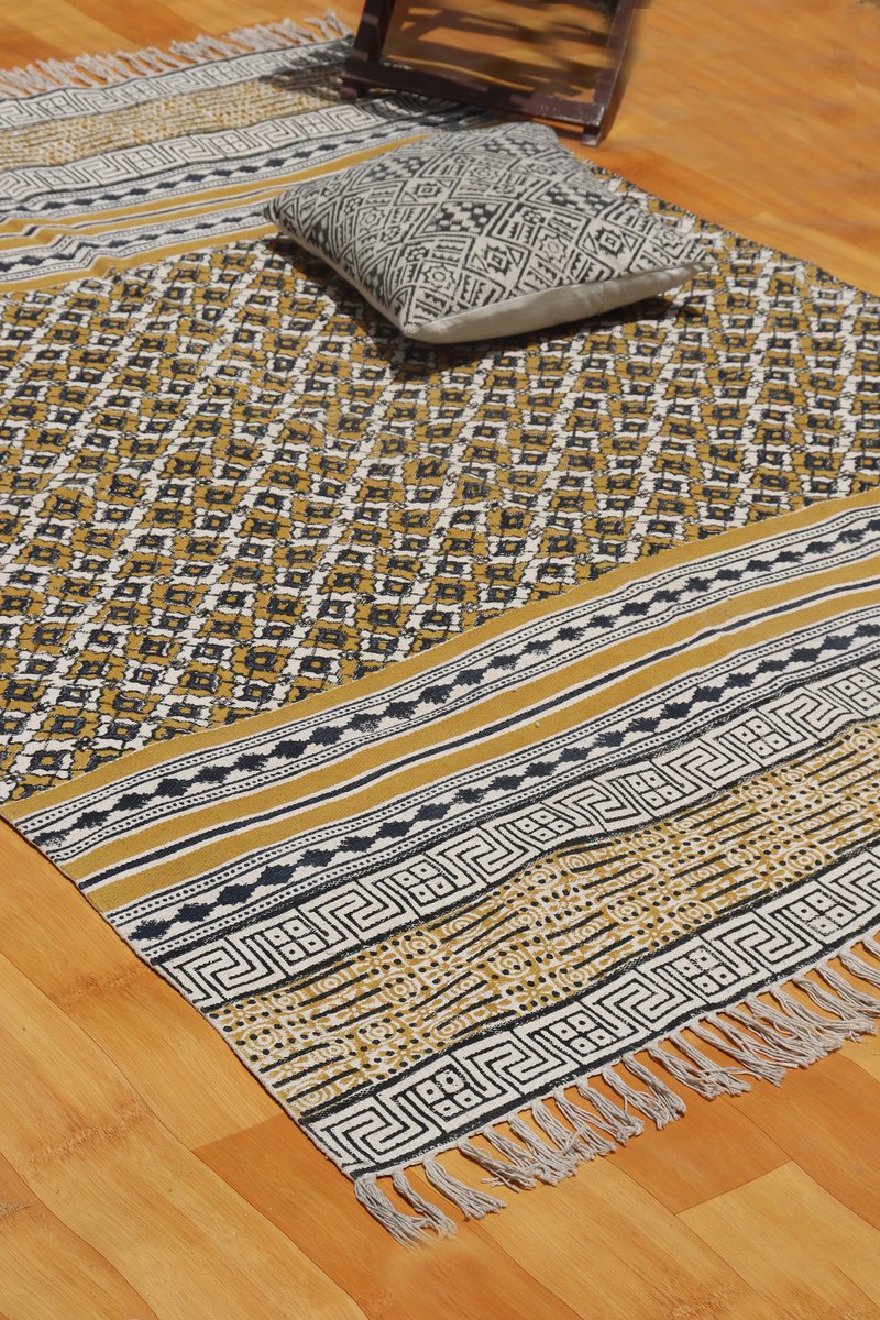 Excited to share the latest addition to my #etsy shop: 10x14 feet rug, extra large rug, indoor-outdoor rugs, kitchen area rug, geometric rug, block printed rug, handmade rug, living room rug etsy.me/3fVp7VC #blue #anniversary #christmas #rectangle #geometric #b