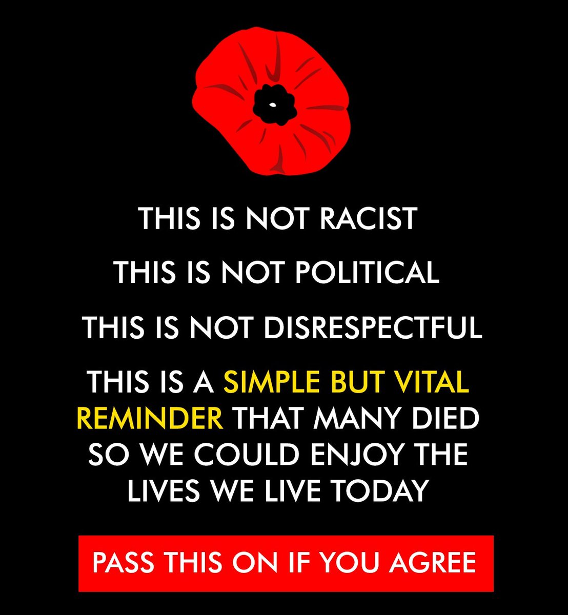 Canada wouldn’t be Canada without their sacrifice. Wear your poppy with dignity and pride. Lest we forget.