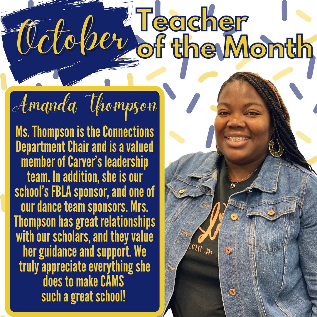 CarverRoadMS's tweet photo. Congratulations to our October Teacher &amp; Employee of the Month! We appreciate these ladies so much and are thankful for all they do for our students here at Carver! #2185Pride https://t.co/irGkvlH1KI