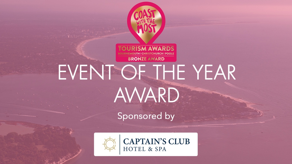 dmbtourismaward's tweet photo. Beaming their way to take Bronze in 'Event of the Year' is 'Global Rainbow - Poole' by Lighthouse Poole! #DMBTourismAwards #DMBTA
Category Sponsored by Captain's Club Hotel and Spa. @TheOfficialCCH https://t.co/TX6XfLn2yP