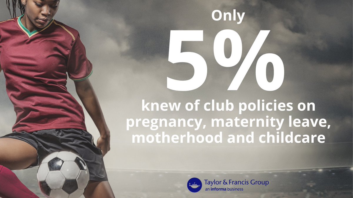 Taylor&Francis News (@tandfnewsroom) on Twitter photo Periods and pregnancy still a taboo in women’s soccer, finds new <a href="/SportInSocietyJ/">Sport in Society</a> study.
<a href="/JackyForsyth/">Jacky Forsyth</a> <a href="/alex_blackett/">Dr Alex Blackett</a> et al analyzed results from 1,127 players, coaches, and managers from all levels of club across Europe
bddy.me/3tkQL1x
<a href="/EWinSProject/">E-WinS</a> Periods and pregnancy still a taboo in women’s soccer, finds new <a href="/SportInSocietyJ/">Sport in Society</a> study.
<a href="/JackyForsyth/">Jacky Forsyth</a> <a href="/alex_blackett/">Dr Alex Blackett</a> et al analyzed results from 1,127 players, coaches, and managers from all levels of club across Europe
bddy.me/3tkQL1x
<a href="/EWinSProject/">E-WinS</a>