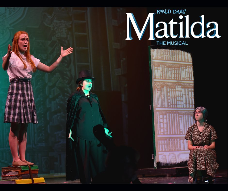 Tonight is the opening night for our production of Roald Dahl's Matilda The Musical. You can catch the show now through Sunday in Mercy's Auditorium. Tickets are available at the door. Don't miss it!