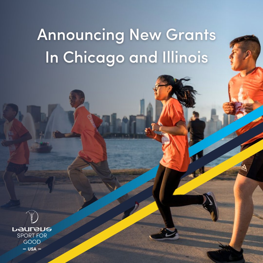 Laureus_USA's tweet photo. Today we're thrilled to announce grants to 41 organizations in Chicago &amp; Illinois who are using sport as a tool for youth development and violence prevention. Thanks to 
@RepKamBuckner @SenPacioneZayas 
 and all who supported these efforts! #SportForGood

https://t.co/TIkAfrIUnT https://t.co/SOQccF2wlW