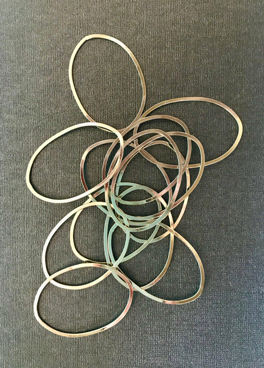 8 Shinny Thin Flat Silver Tone Irregular Elliptical/Oval Extra Large Link/Connectors 54mm by 36mm by BySupply tuppu.net/ed8cb3d4 #bysupply #Etsy #EllipticalLinks