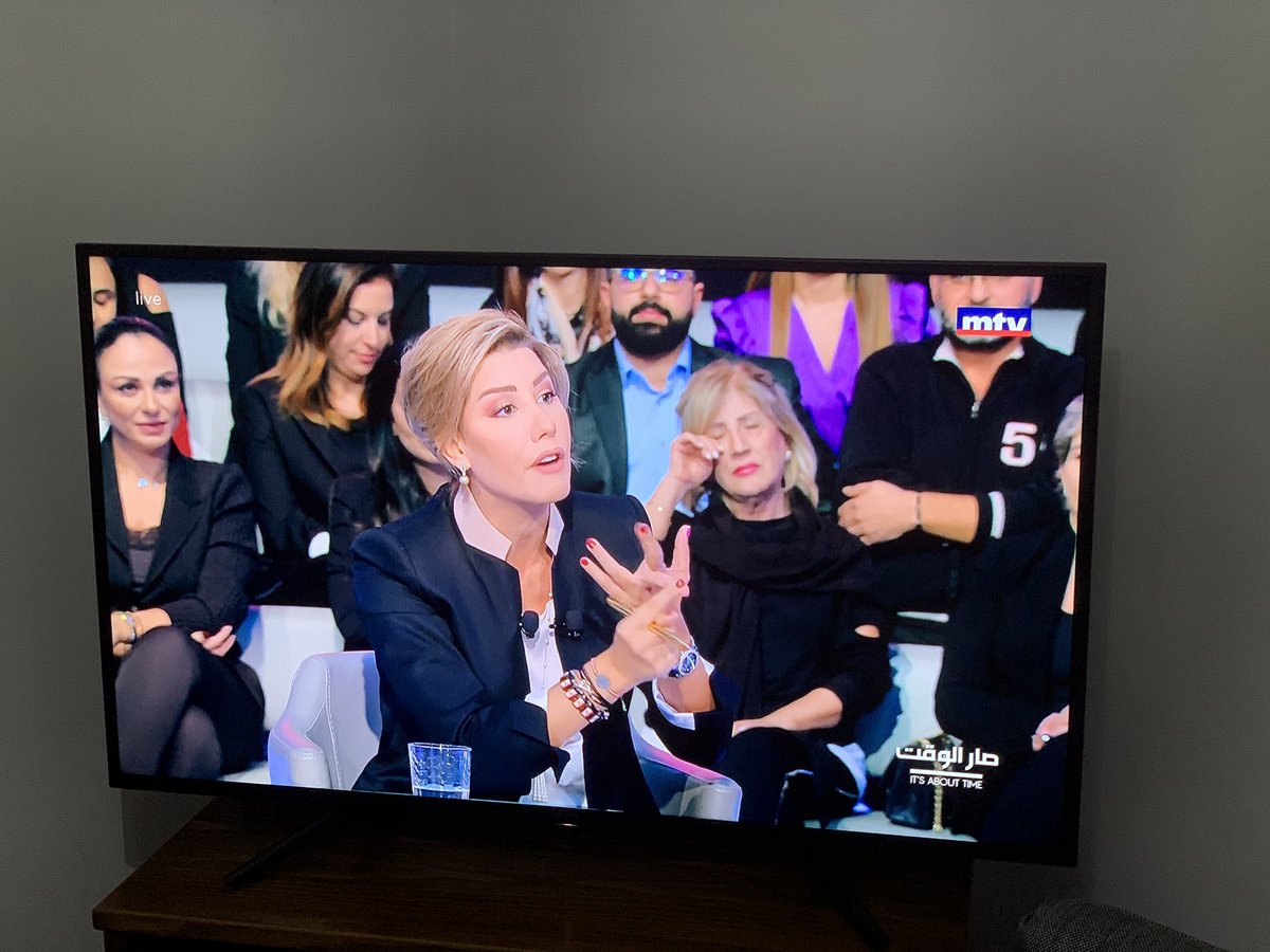 Confusezeus's tweet photo. Switching TV off @PaulaYacoubian is very clever in twisting arguments but I can’t listen to this anymore https://t.co/ku9C7lyP3o
