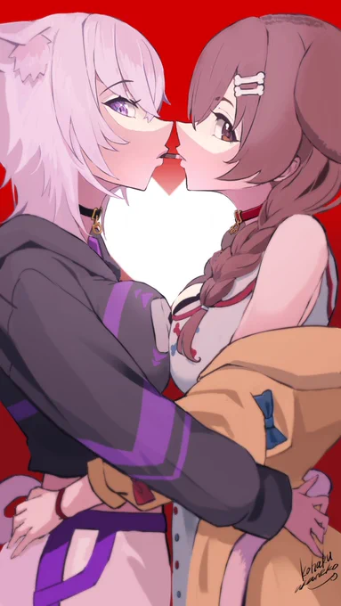 The pocky game is a game too, isn't it?#ポッキーの日#ポッキーの日2022 #絵かゆ #できたてころね 