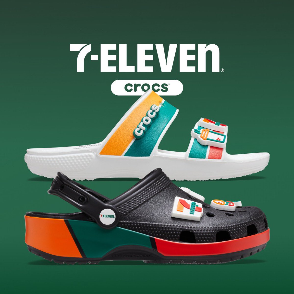 7ElevenMexico's tweet photo. ¡Comodidad que se antoja! #7ElevenXCrocs https://t.co/jFWLn1EhGA