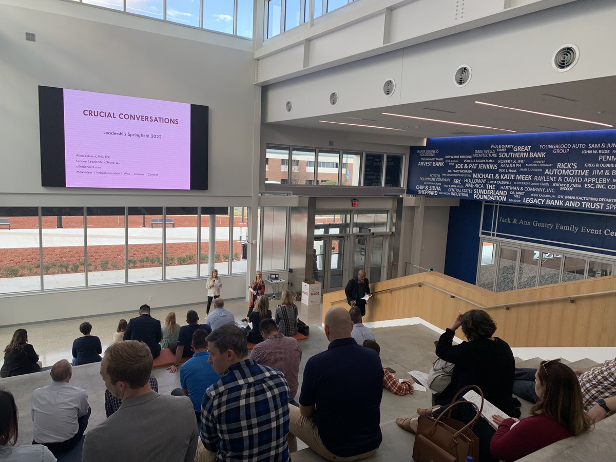 rsivill's tweet photo. Next stop for #LeadSGF the @OTCedu Plaster Center for Advanced Manufacturing.
Thanks for hosting @OTC_PMC and educating us on the vital role this facility will play in economic development in the Ozarks! https://t.co/4aMGHTv4II