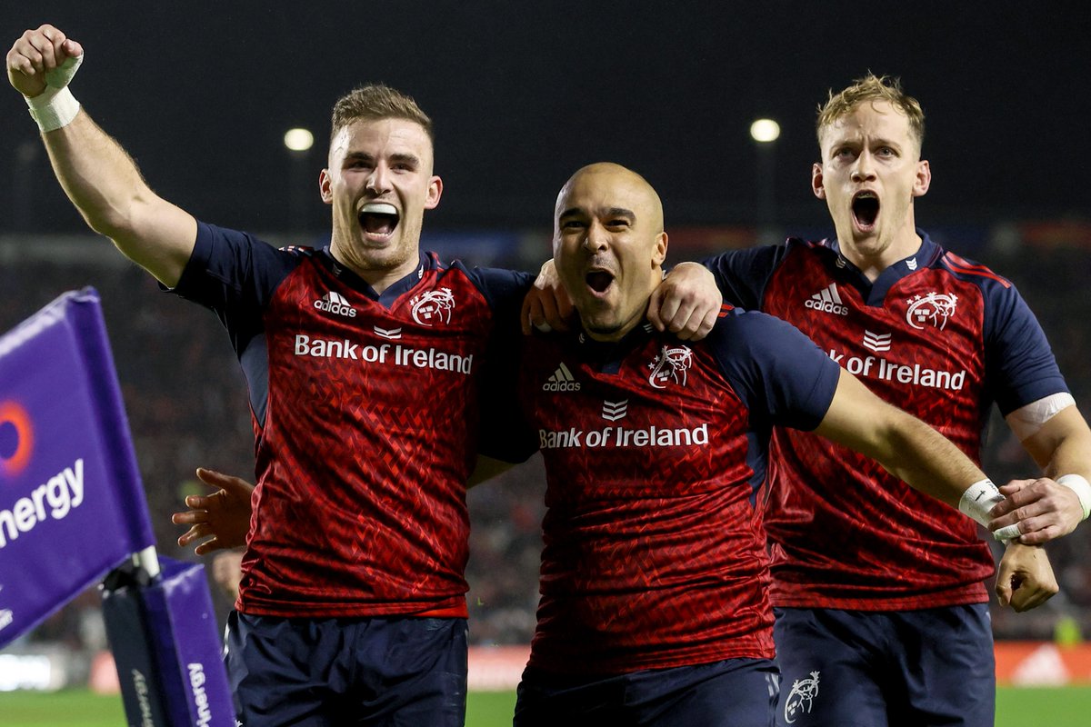 bankofireland's tweet photo. What a win 🔴👊 Congratulations, @MunsterRugby. You never stopped competing #NeverStopCompeting #SUAF #MUNvRSA https://t.co/2JNonWWUHy