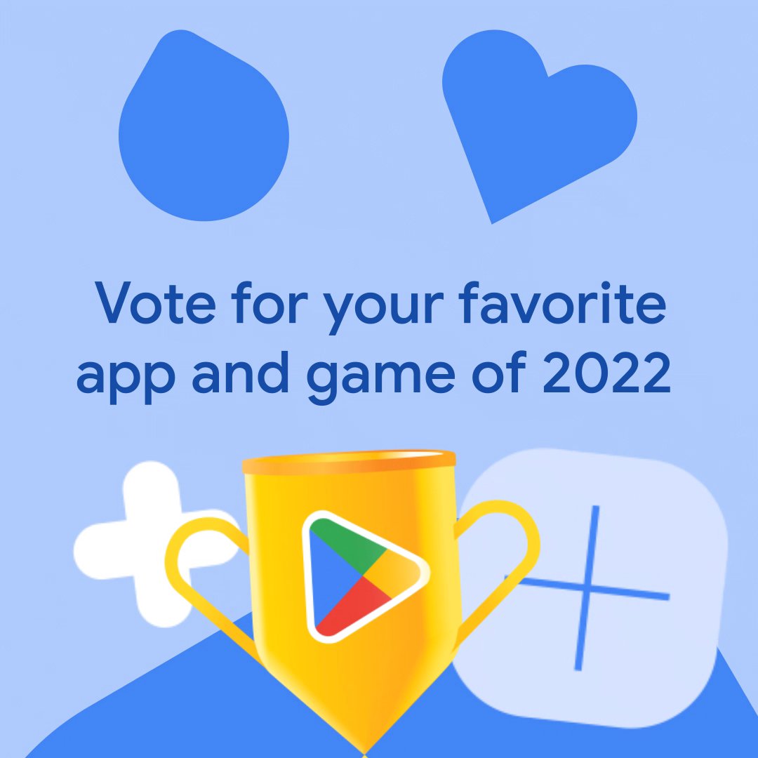 Google Announces Best Apps and Games Awards for 2022