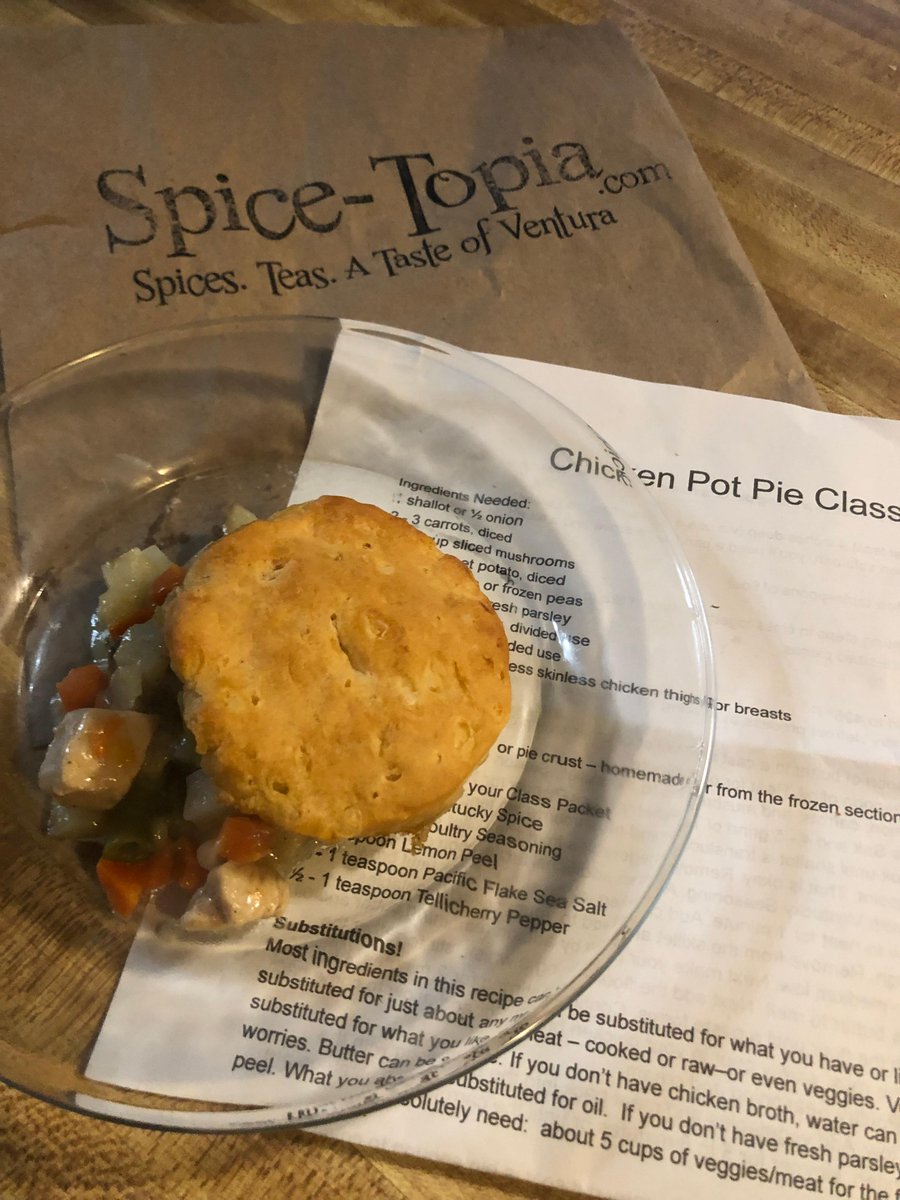 GenesisProgram's tweet image. GAAI had an excellent cooking class cooking Chicken Pot Pies! O so yummy&amp;amp; great fun for the holidays. Be sure to check out @spicetopia downtown Ventura for some holiday shopping &amp;amp; support local! See you in 2023 for some more cooking classes!  #spicetopia #RecoveryStrong