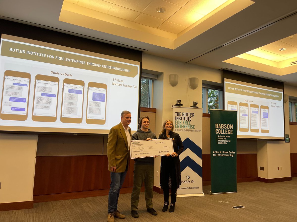 Babson Entrepreneurs tweet media