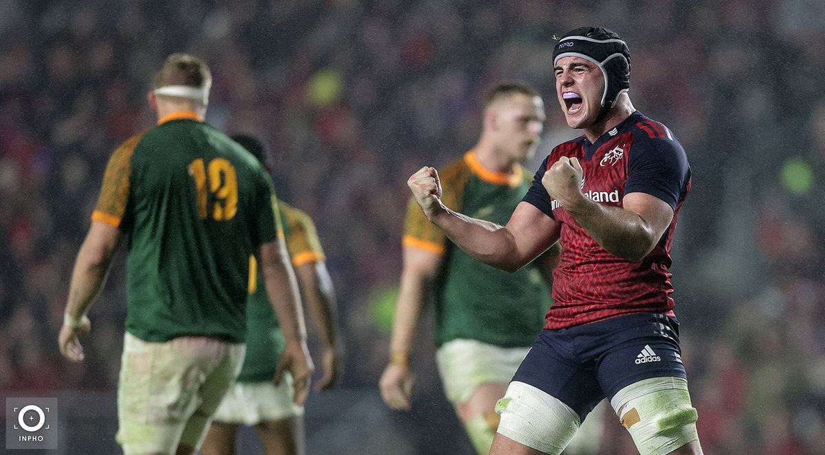Another famous night for the Munster history books! ❤🦌

They defeat South Africa 'A' 28-14 in Cork with tries from Shane Daly, Simon Zebo, Diarmuid Barron and Mike Haley. 

MOTM: Paddy Paterson ⭐

#SUAF
