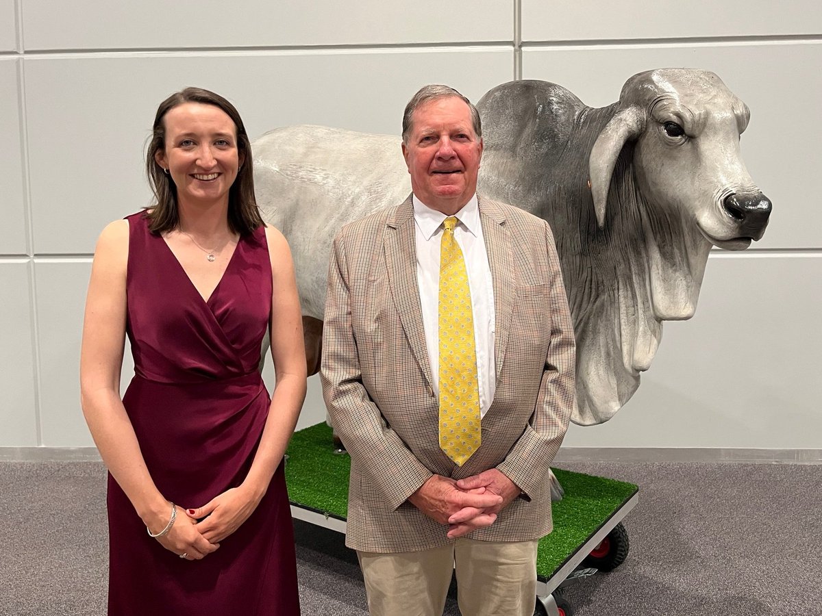 Well done to Ceny Hussie, named the livestock export Young Achiever of the year... and Angus Adnam who was inducted into the industry's hall of fame at last nights #LIVEXchange22 gala dinner