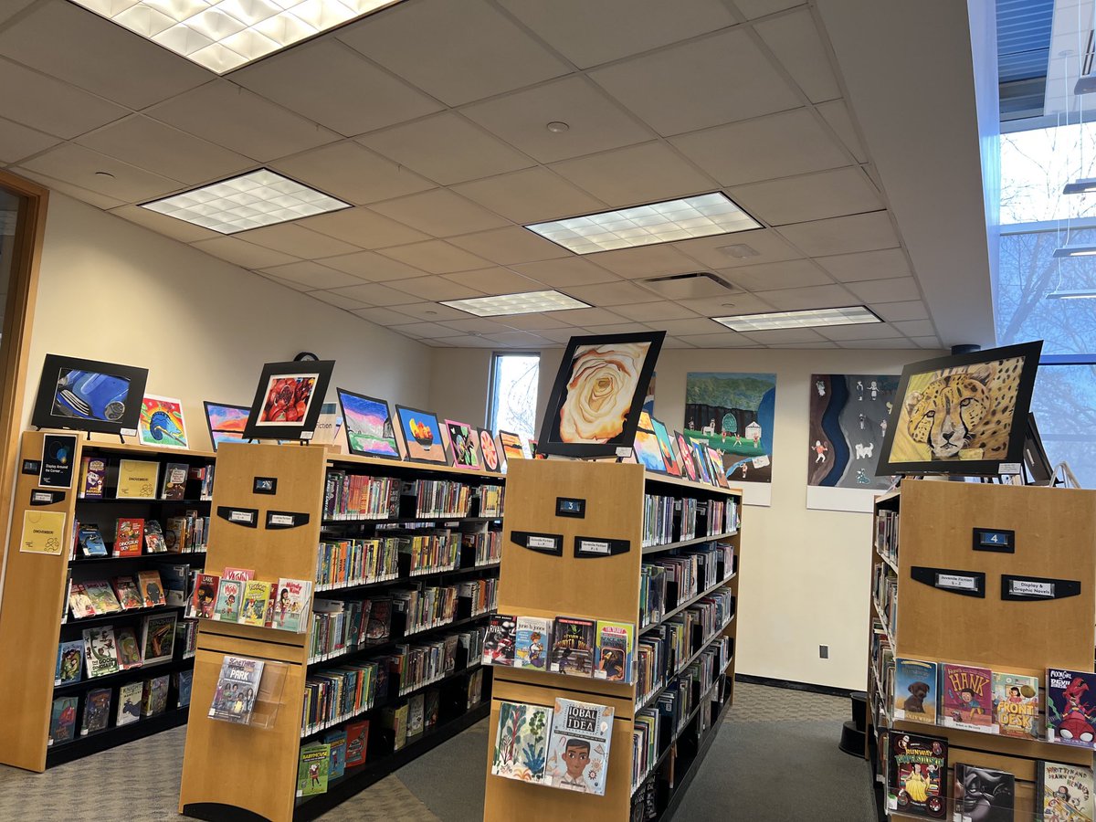 CHayes (@chayesslsd) on Twitter photo Harrison HS and JS student artists’ work is on display at the Harrison library! Congratulations on a fantastic demonstration of talent! <a href="/HarrisonWildcat/">Harrison High School</a> <a href="/hjswildcat/">Mr. Tracy</a> <a href="/slsdpollitt/">Mr. Pollitt</a> Harrison HS and JS student artists’ work is on display at the Harrison library! Congratulations on a fantastic demonstration of talent! <a href="/HarrisonWildcat/">Harrison High School</a> <a href="/hjswildcat/">Mr. Tracy</a> <a href="/slsdpollitt/">Mr. Pollitt</a>