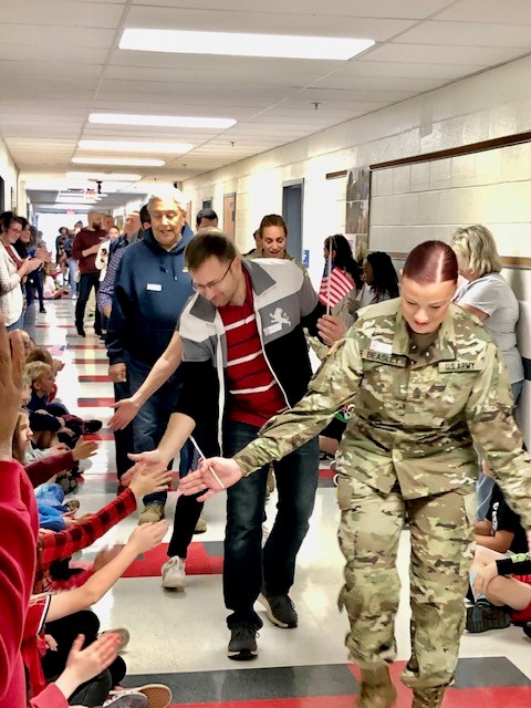 Thank you to all of the veterans and current service members who came out for our “High-Five for Heroes Parade” today. To all who have served, past and present, Clermont ES salutes you! <a href="/FCPSR3/">FCPS Region 3</a> <a href="/fcpsnews/">Fairfax Schools 🌟</a>