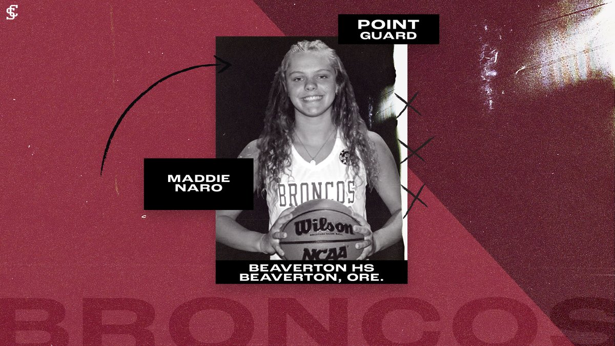 We’re 𝗦𝗨𝗣𝗘𝗥 excited to welcome <a href="/MaddieNaro/">Maddie Naro</a> to the Broncos Family! 🙌

#StampedeTogether | #SCUBroncos | #SigningDay