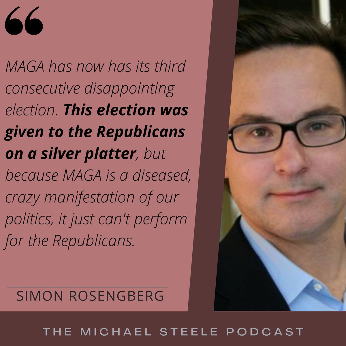 Michael Steele on Twitter "MAGA performance issues? No better example