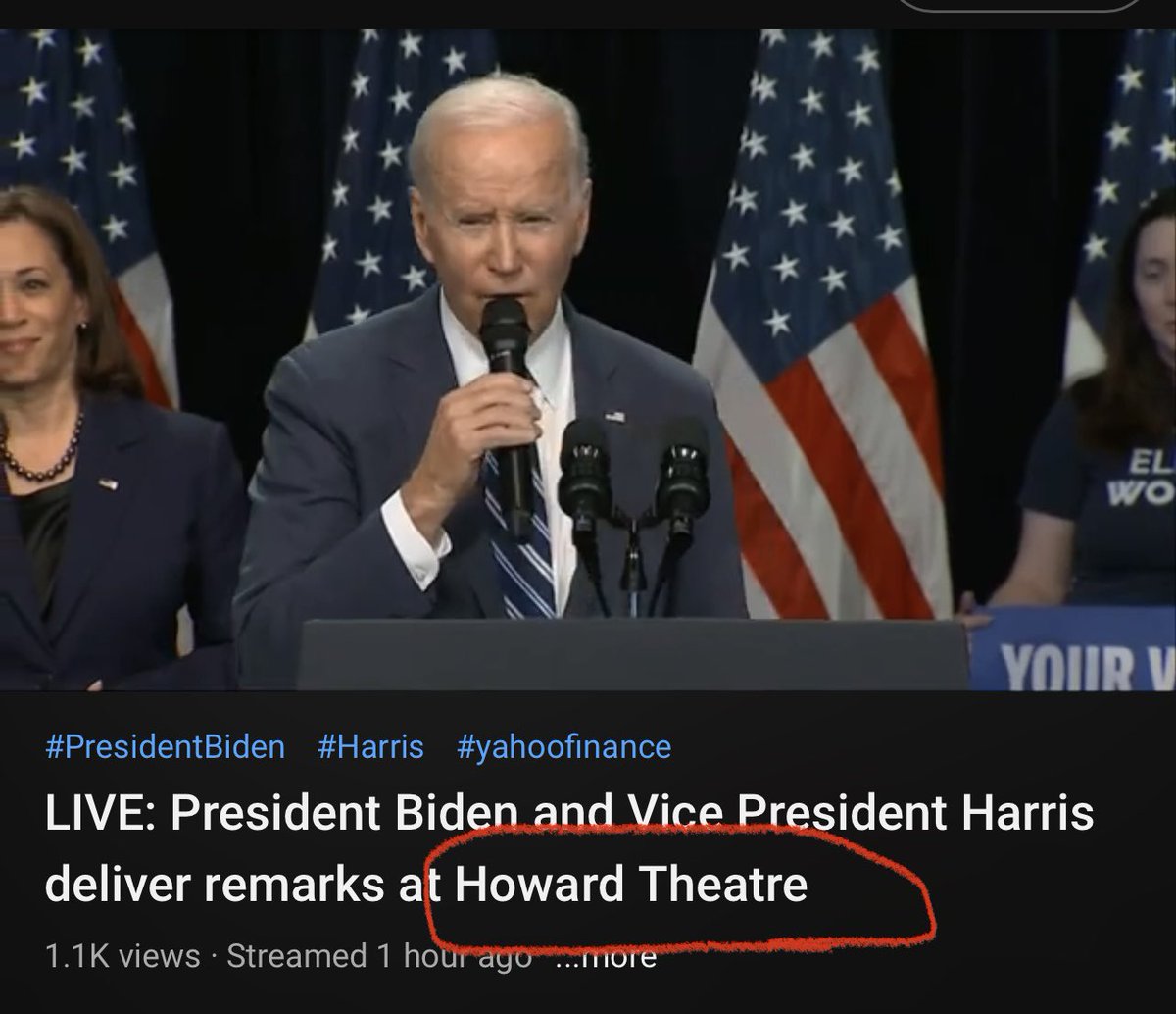 rohmontgomery's tweet image. Let it be known that today Joe Biden technically opened for me. First of 3