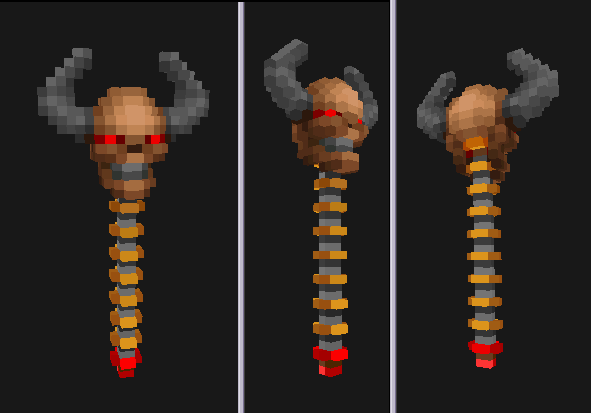 ConGrau2lateVOX's tweet photo. New #voxel things for #RHVOX project - Poisonous bush chunks and a Hellstaff weapon

Ще трішечки вокселів до мого #воксельпаку, під*їхали шматочки отруйного куща (або чим би воно не було), а також ще один "ствол" - Палка Черепалка :D https://t.co/Dx9LK98oX0