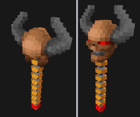 ConGrau2lateVOX's tweet photo. New #voxel things for #RHVOX project - Poisonous bush chunks and a Hellstaff weapon

Ще трішечки вокселів до мого #воксельпаку, під*їхали шматочки отруйного куща (або чим би воно не було), а також ще один "ствол" - Палка Черепалка :D https://t.co/Dx9LK98oX0