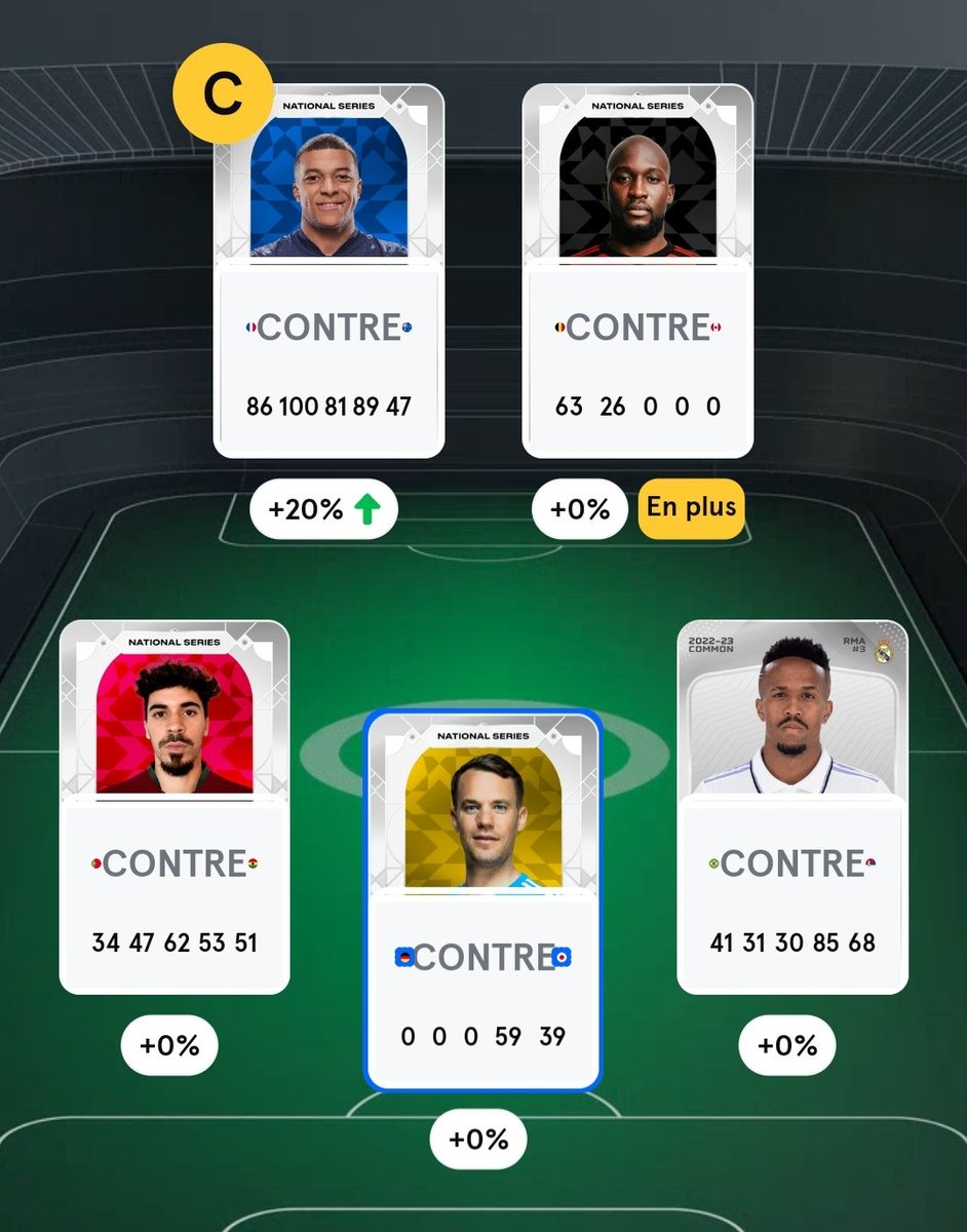 Bonne Coupe du monde à tous <a href="/NeilimeB/">𝗡𝗘𝗜𝗟𝗜𝗠𝗘</a> <a href="/BiereBock/">Normandy ✳️</a> <a href="/Jobznt23/">Jobznt23</a> <a href="/Monaco76_Yt/">Monaco76 🇲🇨 ~ Corentin</a> @ThorkSorare <a href="/nlgallo56/">NLGALLO56 Sorare</a> @GeffroyJohann #Sorare