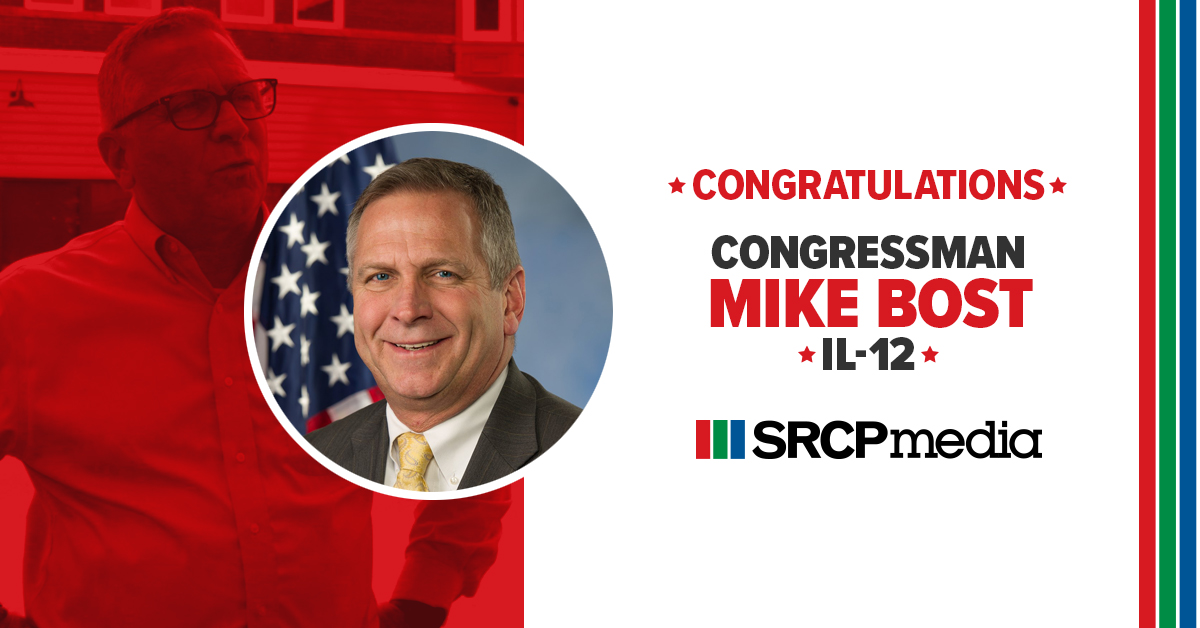 SRCPmedia's tweet photo. Congratulations Mike!  #IL12 @RepBost  @BostForCongress @tarrancegroup @BenBurgerSRCP https://t.co/klxhxUh62r