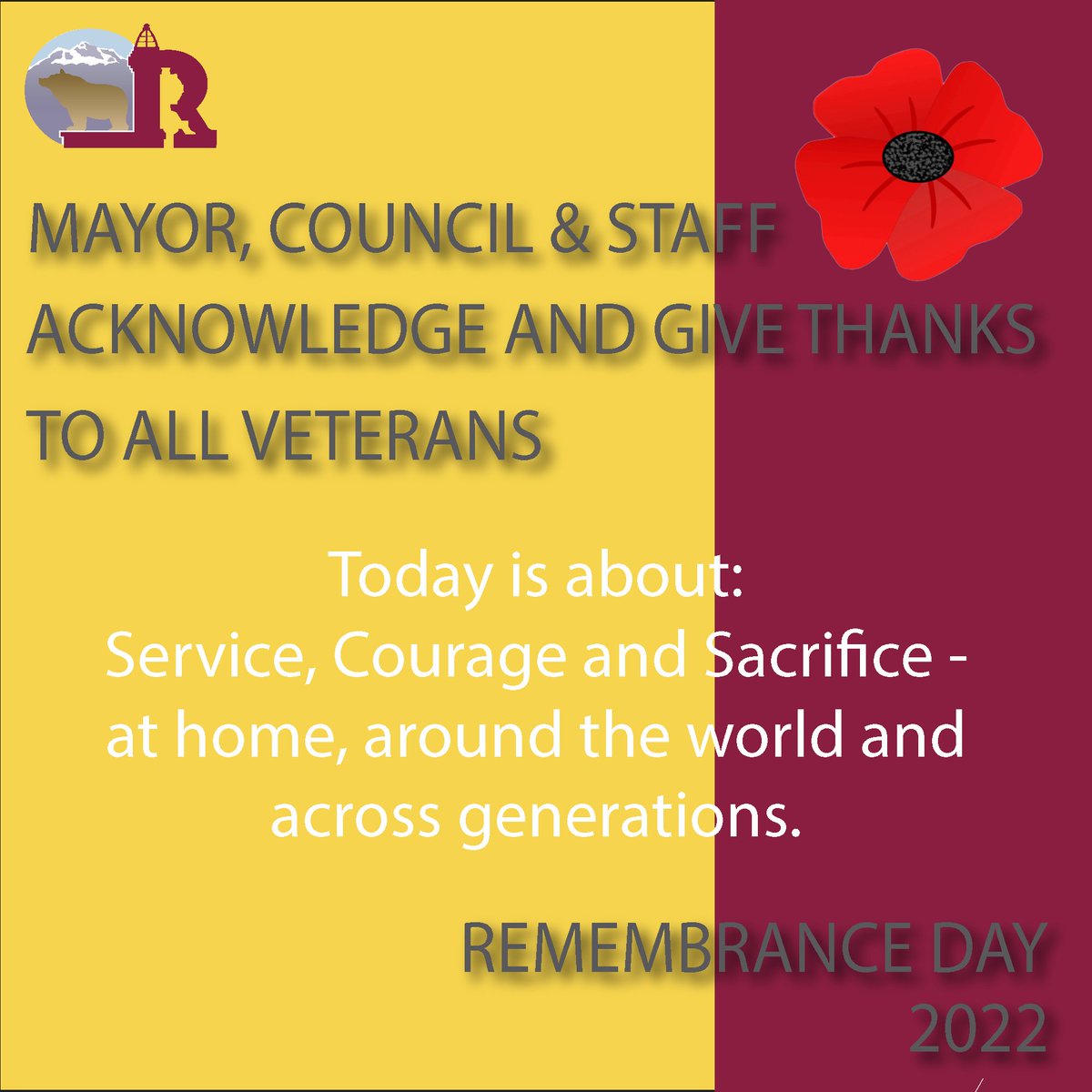 #cityofrevelstokeremembers @Canadaremembers